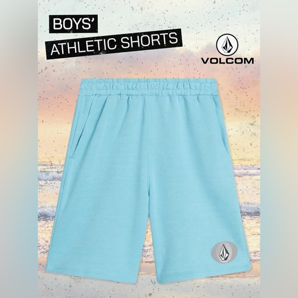 Volcom Boys Soft Fleece Shorts (Size 10-12, NWT)